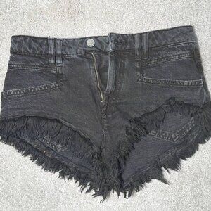 Isabel Marant Étoile Fringed Denim Shorts – Barely Used - Women's S